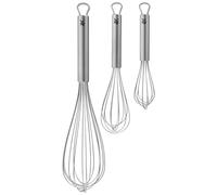 WMF Profi Plus Lot de 3 fouets en Acier Inoxydable partiellement dépoli Passe au Lave-Vaisselle