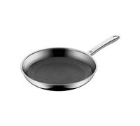 WMF Profi Resist 17.5628.6411 Poêle Polyvalente Ronde 28cm Aluminium/Inox Compatible Induction, Gaz, Vitrocéramique, Halogène, Four, Lave-Vaisselle