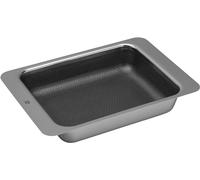 WMF Profi Resist Plat à rôtir et à gratin grand format 39 x 30 x 7 cm - Moule à four avec revêtement multicouche - Structure en nid d'abeille