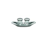 WMF Salière/Poivrière 0660079990 - Design Wagenfeld - Cromargan inox 18/10, Hauteur 4,5 cm