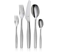 WMF Sentic set de couverts pour 12 personnes, couverts 66 pièces, ergonomiques, Cromargan protector®, lavables au lave-vaisselle, couteaux de table forgés, range-couverts 1270006341