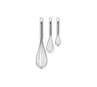WMF Set de 3 fouets Profi Plus Cromargan argent