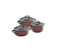 WMF Set de casseroles 3 pièces. FUSION MINERAL Rose Quartz baie