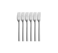 WMF 1291666046 Lot de 6 fourchettes à gâteau
