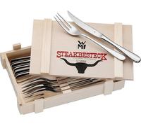 NEUF WMF Set de couverts à steak 12 pièces couverts en acier inoxydable boîte...