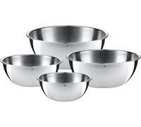 WMF Set de saladiers de cuisine 4 pièces Gourmet, Set de saladiers, Rond, Acier inoxydable, Acier inoxydable