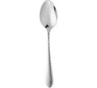 WMF Sitello Cuillère de table 21,3 cm en acier inoxydable Cromargan poli Cuillère à soupe, cuillère à soupe, cuillère à soupe, martelée, ergonomique, brillante, passe au lave-vaisselle, argent
