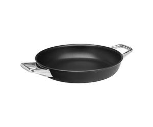 WMF Steak Sauteuse de service professionnelle à induction 24 cm Poêle à steak idéale pour une cuisson nette avec revêtement multicouche Revêtement Rapid Heat Control Passe au four