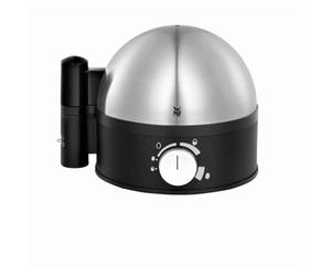 WMF Stelio Cuit-Œufs en Acier Inoxydable, 1-7 œufs, technologie nouvellement développée pour des œufs parfaitement cuits mollet-mi-dur-dur, réglage facile du degré de cuisson, 380 W