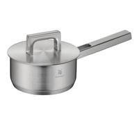 WMF Ultimate Cool Casserole à manche 16 cm avec couvercle, petite casserole à induction 1,4 l, en acier inoxydable Cromargan mat, non revêtu, avec graduation intérieure, passe au lave-vaisselle