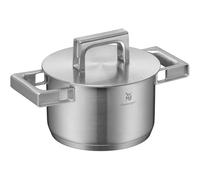 WMF Ultimate Cool marmite petite 16 cm, couvercle en acier inoxydable, à viande induction 1,9 l, inoxydable Cromargan mat, poignées réductrices de chaleur, avec graduation interne,