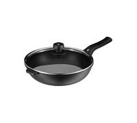 WMF Wok PermaDur Premium avec couvercle en verre 30cm Antiadhésif noir
