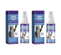 WMFASBAG 2pcs Chat dissuasif Spray Naturel Chat pulvérisation dissuasif Chat gratter Dissuader
