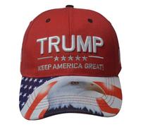 WMFASBAG Casquette de Baseball Trump Chapeau de Sport de Mode Chapeaux de Camionneur réglables Gardez l'Amérique avec Motif d'aigle pour Les Sports de Plein air