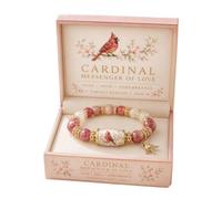 WMFASBAG Crystal Limited Edition Beaded Bracelets with Gold Tassel Spring