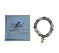 WMFASBAG Crystal Limited Edition Beaded Bracelets with Gold Tassel Spring