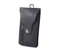 WMFASBAG Hasp Hommes Sac de Ceinture avec Pince de Ceinture Taille Portefeuille étui en Cuir PU Sac de téléphone Portable pour Travailler en Cours d'exécution pour téléphone