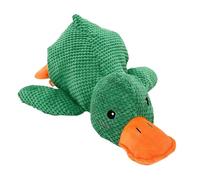 WMFASBAG Jouet de Chien de Canard à Quack-Quack avec Un Jouet de Chien de Canard Jaune Soundchip pour Chiens (Vert)