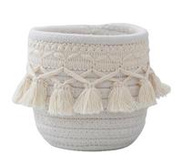 WMFASBAG Porte-pinceaux de Maquillage Organisateur Boho Peigne Brosses Panier de Rangement Porte-Stylo (Kaki)