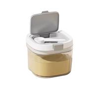 WMFASBAG Récipient de rangement alimentaire hermétique avec récipient à lait en poudre Scoop (transparent 800 ml)