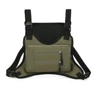 WMFASBAG - Sac à Dos de Sport à la Mode, Sangle réglable, Streetwear, Sac de Poitrine, Gilet de de capacité, Sac à Dos pour Course à Pied et