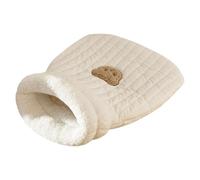 WMFASBAG Sac de Couchage pour Chat en Peluche Douce Tunnel drôle Nid de Chat Sac pour Chat pour Chiot et Chaton d'intérieur