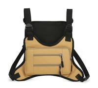 WMFASBAG Sac de Poitrine Avant Sangle réglable Sac à Dos de Sport de Mode capacité Gilet de Sac à Dos pour de Course