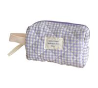 WMFASBAG Sac de Rangement pour pinceaux de Maquillage pour Femme, Pochette en Coton de capacité, Sac à Main, Pochette de Rangement Douce, Trousse de Toilette de en Tissu Doux, Sac Pratique