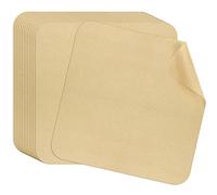 WMKGG Carrés de papier sulfurisé pour friteuse à air comprimé de 30,5 cm, 100 feuilles non blanchies prédécoupées jetables pour Ninja Foodi Flip SP101/SP201/SP301/SP351, grille-pain Cuisinart, four à