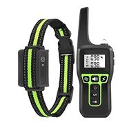 Collier de Dressage pour Chien, Collier Anti-Aboiement 2-en-1 avec TéLéCommande Automatique pour Chien, éTanche Ip67, Longue PortéE de 1000 M, 4 Modes pour Petit/Moyen/Gros Chien (1 Chien)