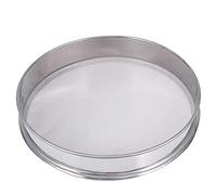 WMLBK Extracteur de pollen d'herbes en acier inoxydable - Empilable - 30 cm de diamètre - 150 mailles - Passoire de cuisine pour cuisine, farine, riz, pâtes, sucre en poudre