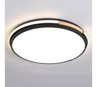 Wmmner 3000K-6000K Plafonnier Atténuant Chaud Romantique Plafonnier Nordique Installation Semi-Encassée Lluminaire de Plafond Lustres Ronds Créatifs Modernes Pour Le Salon Salle À Manger Chambre À Cou