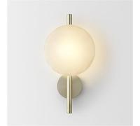 Wmmner Applique Murale Appliques Led Lampe de Chevet Allée Salon Lampe En Verrelampes de Chambre À Coucher Lumières Intérieures/Lumière Chaude/Cmosha-14.96In