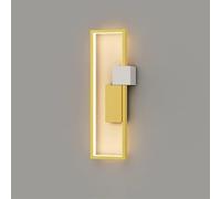 Wmmner Applique Murale de Plafond À Géométrie Led, Lumière Murale En Métal À Longue Bande, Applique Murale Moderne D'Intérieur En Acrylique Pour Chambre À Coucher, Escaliers de Couloir de Salon, Mode