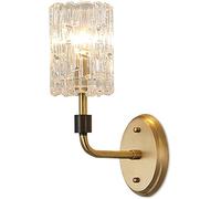 Wmmner Applique Murale Entièrement En Cuivre, Salon de Luxe Léger, Lampe de Chevet de Chambre À Coucher, Lumière Décorative Murale de Fond, Suspension de Plafond À Led Ulz 000641. Mur de Fer Antique d