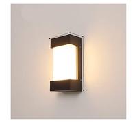 Wmmner Applique Murale Led Étanche Ip66 - Applique D'Intérieur Et D'Extérieur Pour Porche, Salle Den, Allée, Bar - Luminaire En Alumidurable Compatible Avec Ac90-260V (D Blanc Chaud)/C/Blanc Froid