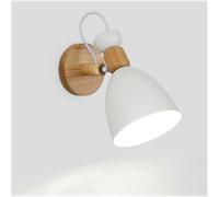Wmmner Applique Murale, Lumières Led Simples Lampe Murale Solide Éclairage Intérieur Salon Staise, Pour L'Espace de Vie/Blanc
