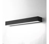 Wmmner Applique Murale, Luminaires Muraux À Led, Éclairage Mural Noir Pour Porche Extérieur, Applique Murale Extérieure Étanche Et Antirouille Pour Patio, Entrée, Intérieur de La Maison (6000K, 50 Cm)