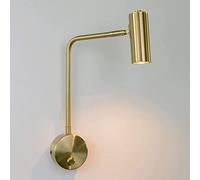 Wmmner Applique Murale Moderne 7W Led, Applique Tournante Réglable de 180°+350° Pour La Lecture de La Chambre À Coucher, Sluminaire de Nuit D'Intérieur Imple, Décor D'Éclairage Intérieur Élégant/Lumiè