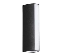 Wmmner Applique Murale Moderne À Led Pour Extérieur, Double Tête, Étanche Ip65, En Aluminium, Pour Jardin, Balcon, Porche, Cour, Allée, Décoration D'Intérieur, Pour Salon/Une Seule Couleur/Grand Forma