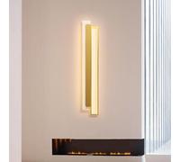Wmmner Applique Murale Moderne de Haut En Bas, Applique Murale D'Intérieur En Aluminium, Éclairage Mural À Led Dimmable Pour Salon, Chambre À Coucher, Couloir, Salle Den, Lampes Murales/A/60 * 15Cm