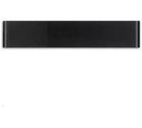 Wmmner Applique Murale Moderne En Bande Noire - Luminaire D'Intérieur Orientable Vers Le Haut Et Vers Le Bas Pour Salle Den, Style Lustre, 61 Cm, Applique Murale Led Contemporaine, Éclairage Décoratif