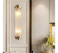 Wmmner Applique Murale Sconces E14 Lampe de Chevet Chambre À Coucher Salon Allée Lampes En Cristal de Verre Lumières Décoratives D'Intérieur/A