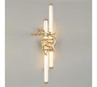 Wmmner Appliques Murales À Longues Bandes Appareils D'Éclairage de Vanité de Salle Den À Led Modernes Lampe Murale Linéaire 3000K Lumière Blanche Chaude Pour Salon Éclairage Mural Intérieur Pour Chamb