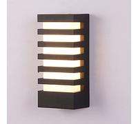 Wmmner Appliques Murales, Applique Murale Extérieure À Led, Applique Murale Moderne En Aluminoir, Lampes de Porche Extérieure Carrées Imperméables Minimalistes, Appliques Murales Modernes Ip65 Pour Ja