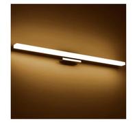 Wmmner Appliques Murales de Vanité de Salle Den Simples Ac85-265V Appliques Murales Modernes D'Intérieur Lampe Murale À Miroir À Led Noir Numéro/Lumière Froide/W100Cm