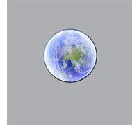 Wmmner Appliques Murales Intérieur Moderne Planète Terre Dimmable Led Plafonnier Intérieur Hardwired Wall Night Light Salon Couloir Indo Wall Lighting/Bleu/30Cm/11.8In