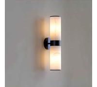 Wmmner Appliques Murales Nordiques En Marbre Naturel Applique Murale À Cylindre Moderne Lampes de Vanité de Salle Den En Laiton D'Intérieur À Côté Du Miroir Lampes D'Éclairage de Haut En Bas Fixées Au