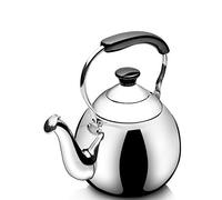 Wmmner Bouilloire À Thé En Acier Inoxydable À Col de Cygne, Cuisinièrepot Avec Poignée Ergonomique Résistante À La Chaleur, Adapté Au Mariage de Thé En Vrac Et de Café