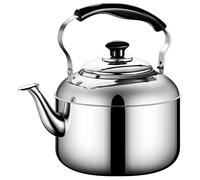 Wmmner Bouilloire À Thé Sifflant, Plaque de Cuisson En Acier Inoxydablechaudières À Eau Pour Thé Versez Sur La Bouilloire À Café Fonctionne Sur L'Induction de Gaz Pour Les Cuisinières Électriques À Ga